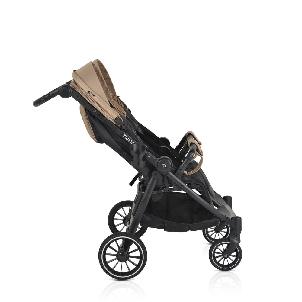 MONI TWINGO Iker babakocsi lábzsákkal CAMEL/BÉZS – babakocsi
