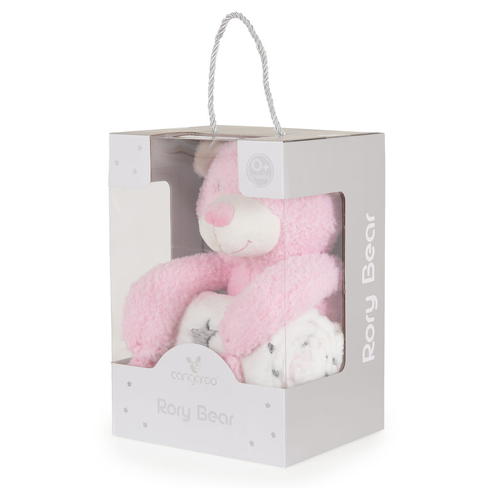 CANGAROO TAKARÓ Rory bear 90x75cm PINK – babatermék