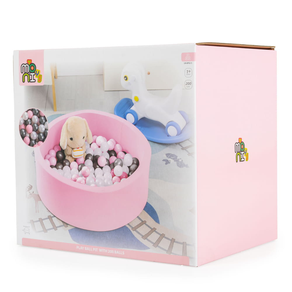 CANGAROO LABDAMEDENCE 200db 5,5cm labdával PINK – játszószőnyeg 4. kép