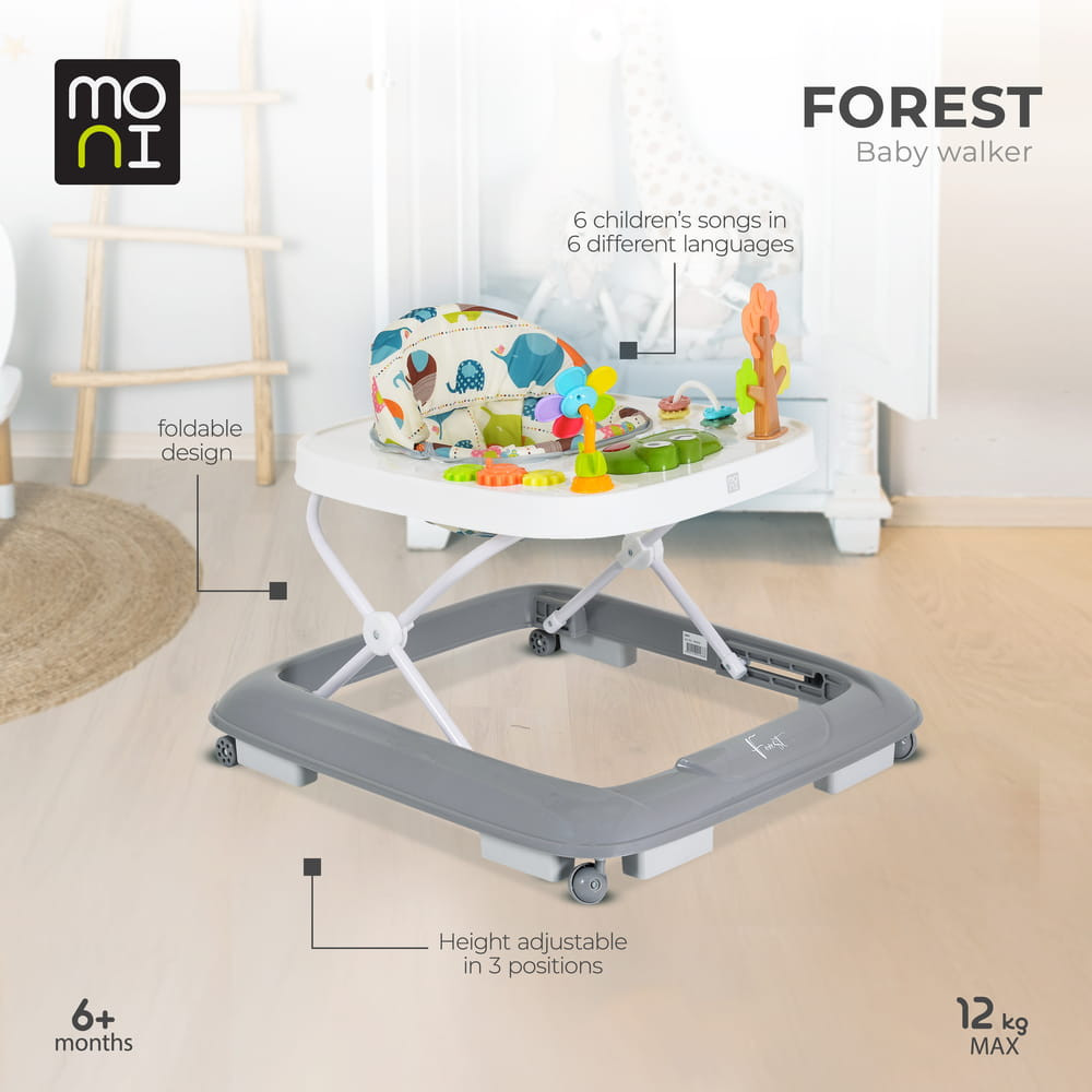 Moni FOREST bébikomp magyar zenével SZÜRKE