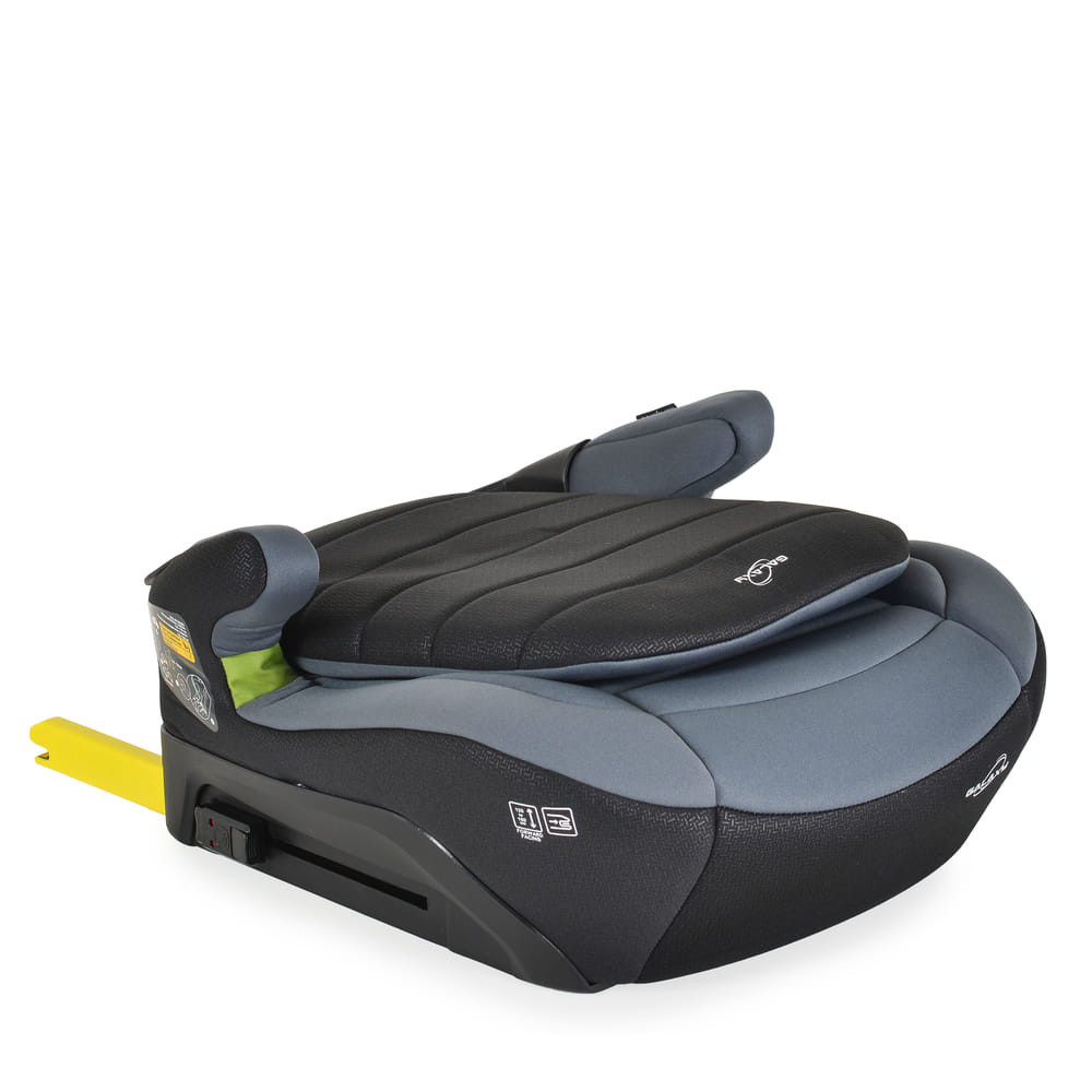 Cangaroo GALAXY ülésmagasító háttámlával 125-150cm, ISOFIX SZÜRKE – ülésmagasító