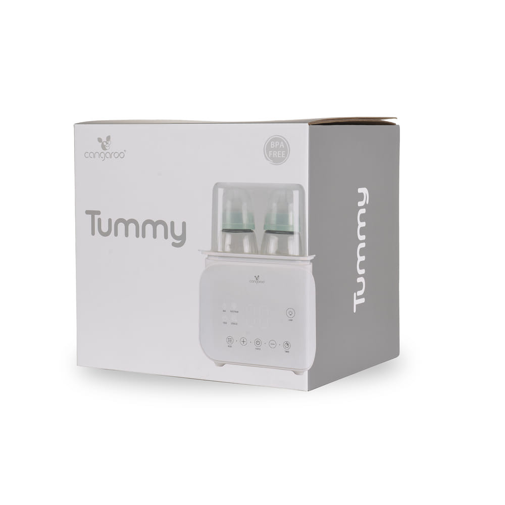 CANGAROO TUMMY cumisüveg melegítő  felolvasztó funkcióval
