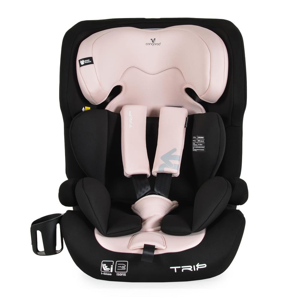 CANGAROO TRIP autós ülés 76-150cm PINK