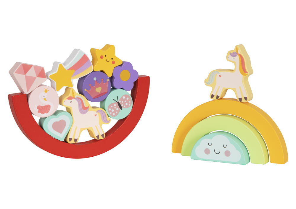 MONI 2IN1 balance puzzle Unicornis SZIVÁRVÁNY