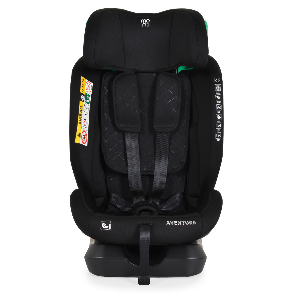 Moni AVENTURA dönthető autósülés 40-150cm FEKETE