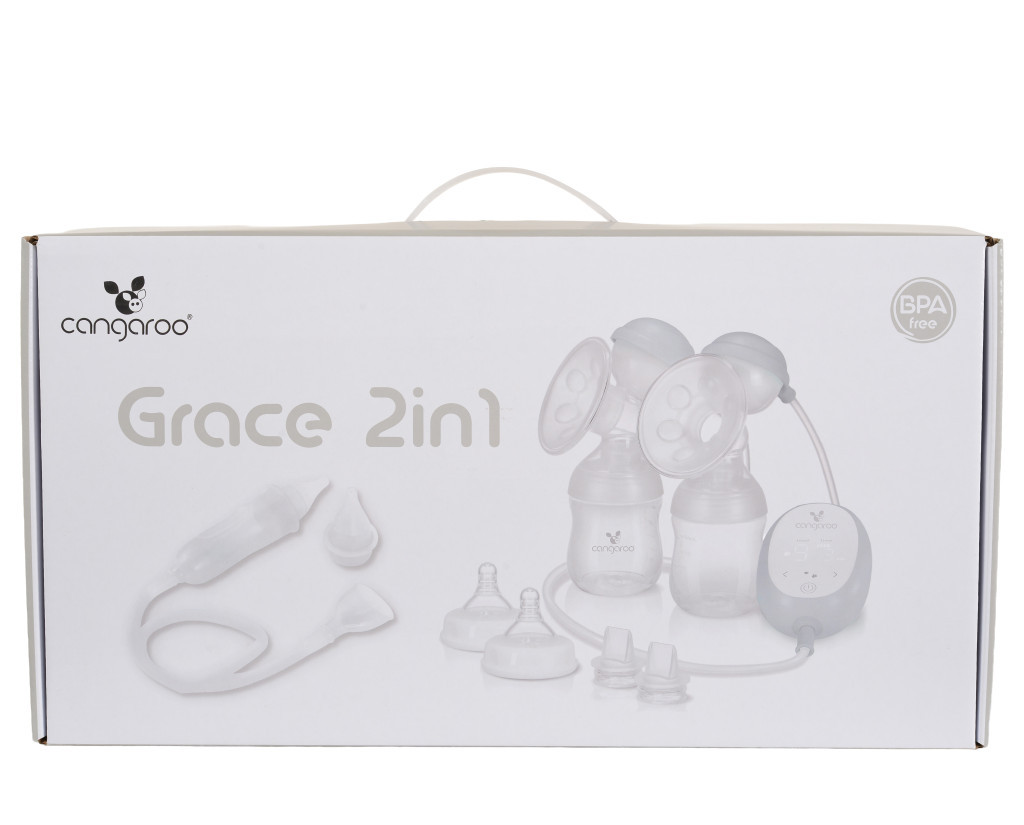 Cangaroo GRACE 2in1 dupla elektromos mellszívó és orrszívó XN-D254