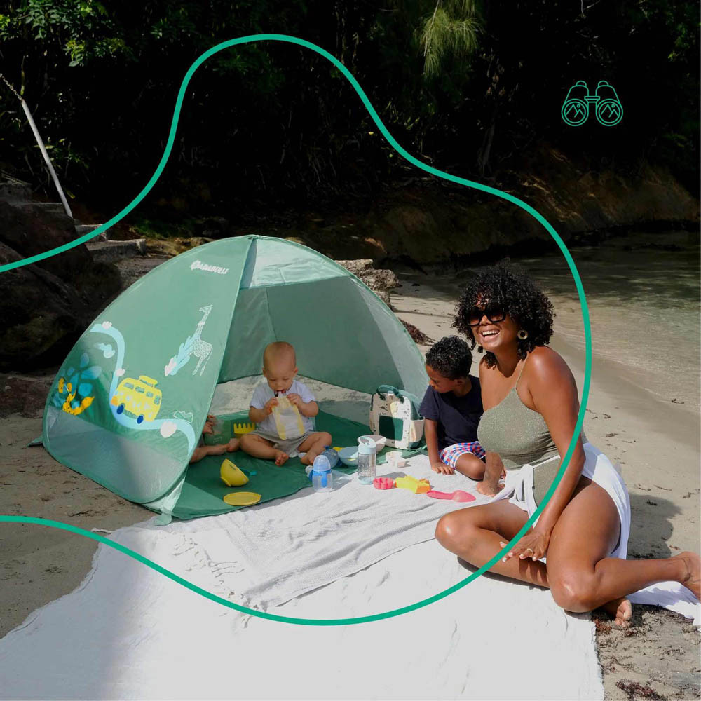 Badabulle Sátor Pop-Up UV-szûrõs B038205 – játszószőnyeg 5. kép