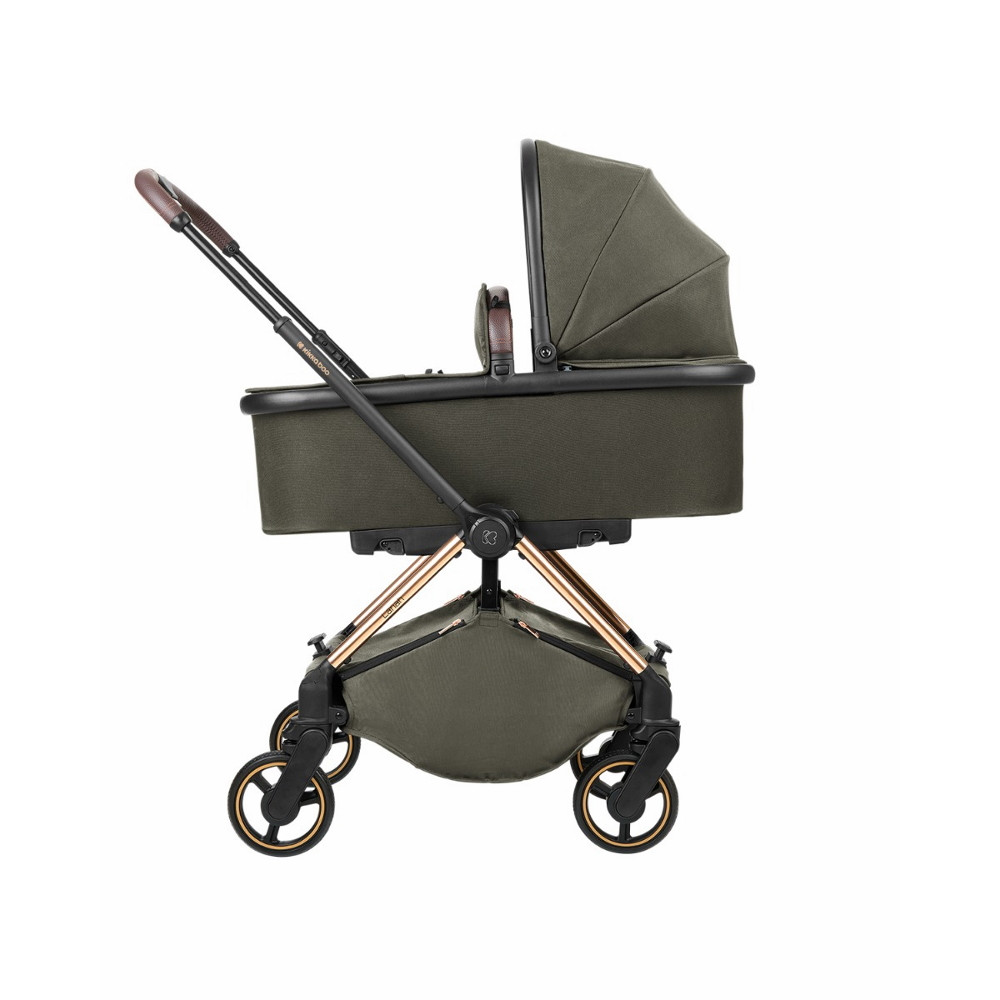 Kikkaboo babakocsi 2in1 átfordítható tolókarral Lanah army green – babakocsi
