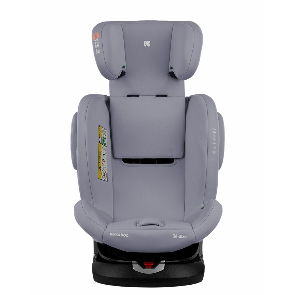 Kikkaboo gyerekülés i-Felix i-Size Isofix 40-150 cm világosszürke