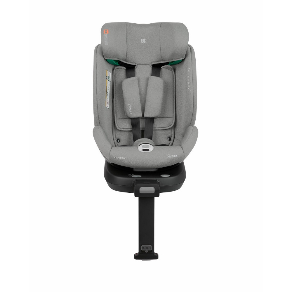 Kikkaboo gyerekülés i-Twist i-Size Isofix 40-150 cm világosszürke