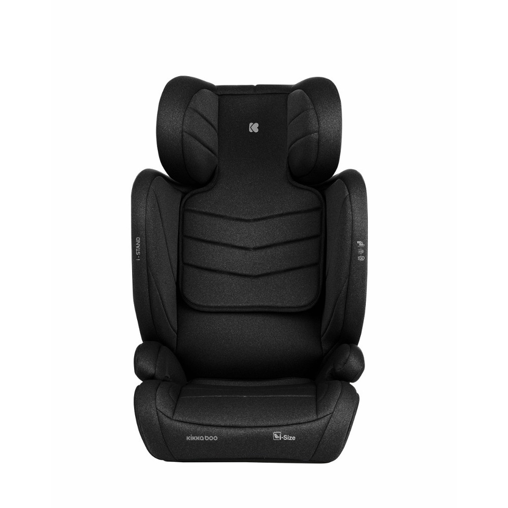 Kikkaboo gyerekülés i-Stand i-Size Isofix 100-150 cm fekete – autósülés