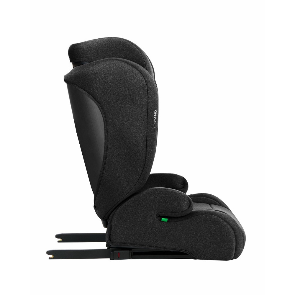 Kikkaboo gyerekülés i-Stand i-Size Isofix 100-150 cm fekete – autósülés