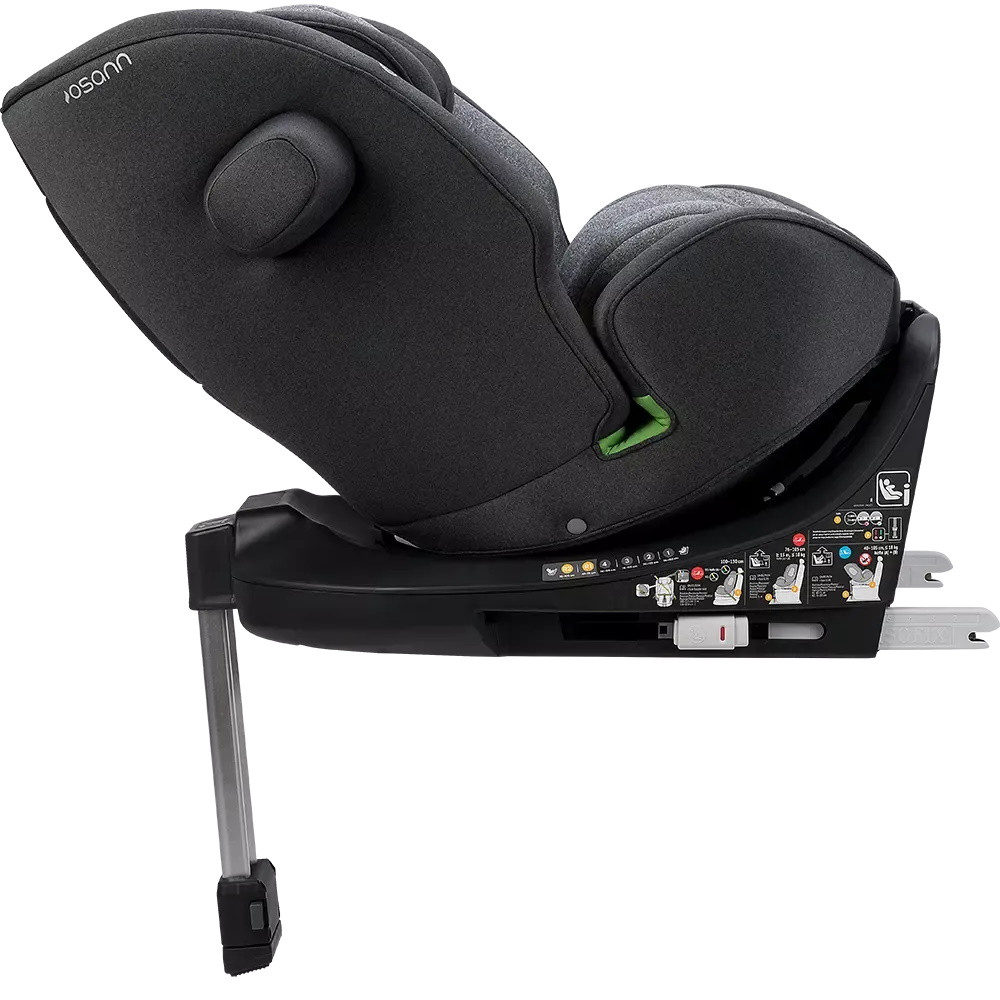 Osann gyerekülés One360SL i-Size Isofix kitámasztó láb 40-150 cm szürke