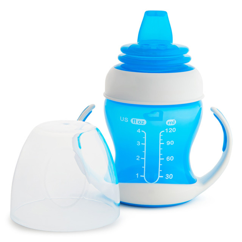 Munchkin tanulópohár Gentle 118ml 4hó kék