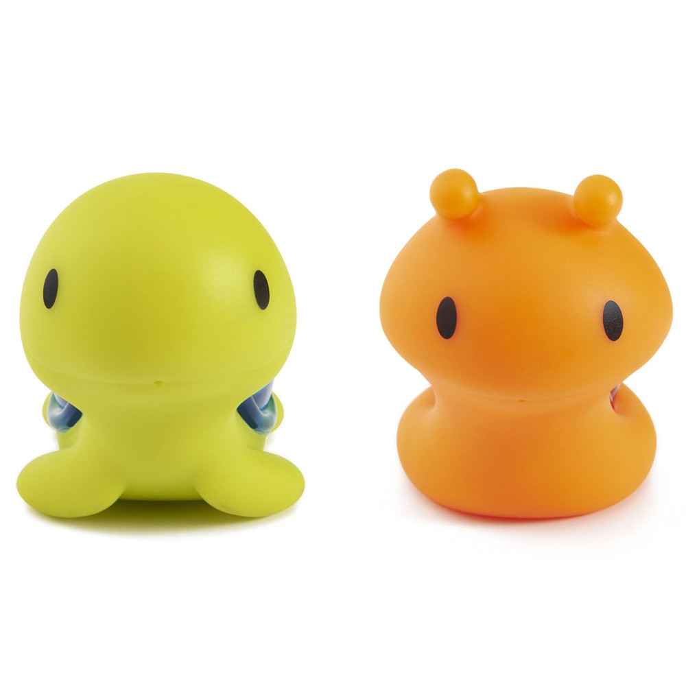 Munchkin fürdõjáték Bath Rattle Squirts 2db csörgõ-spriccelõ – fürdetési kiegészítő