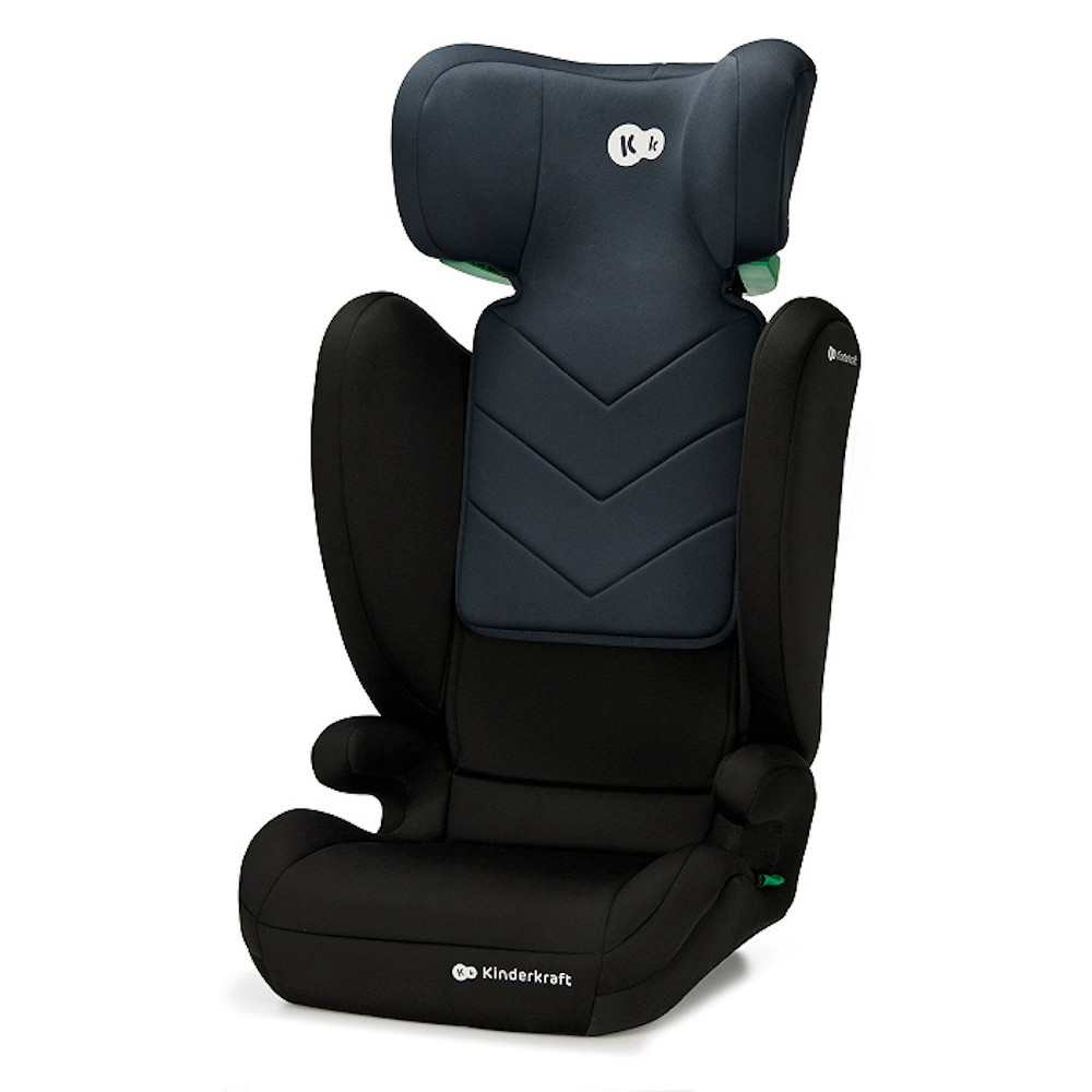Kinderkraft gyerekülés I-SPARK i-Size 100-150cm fekete – autósülés