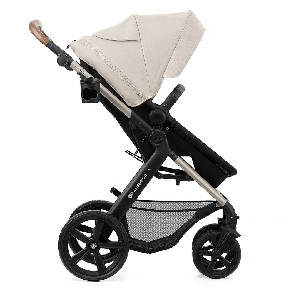 Kinderkraft babakocsi többfunkciós Moov2 3in1 átalakítós Moonlight szürke