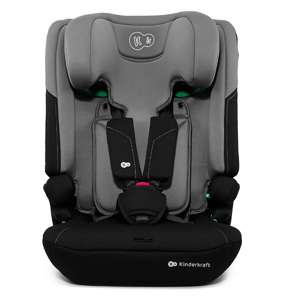 Kinderkraft gyerekülés ülésmagasító I-COMFY i-Size 76-150cm sötétszürke