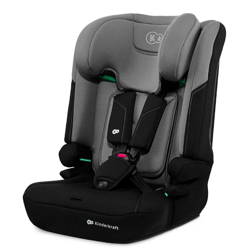 Kinderkraft gyerekülés ülésmagasító I-COMFY i-Size 76-150cm sötétszürke