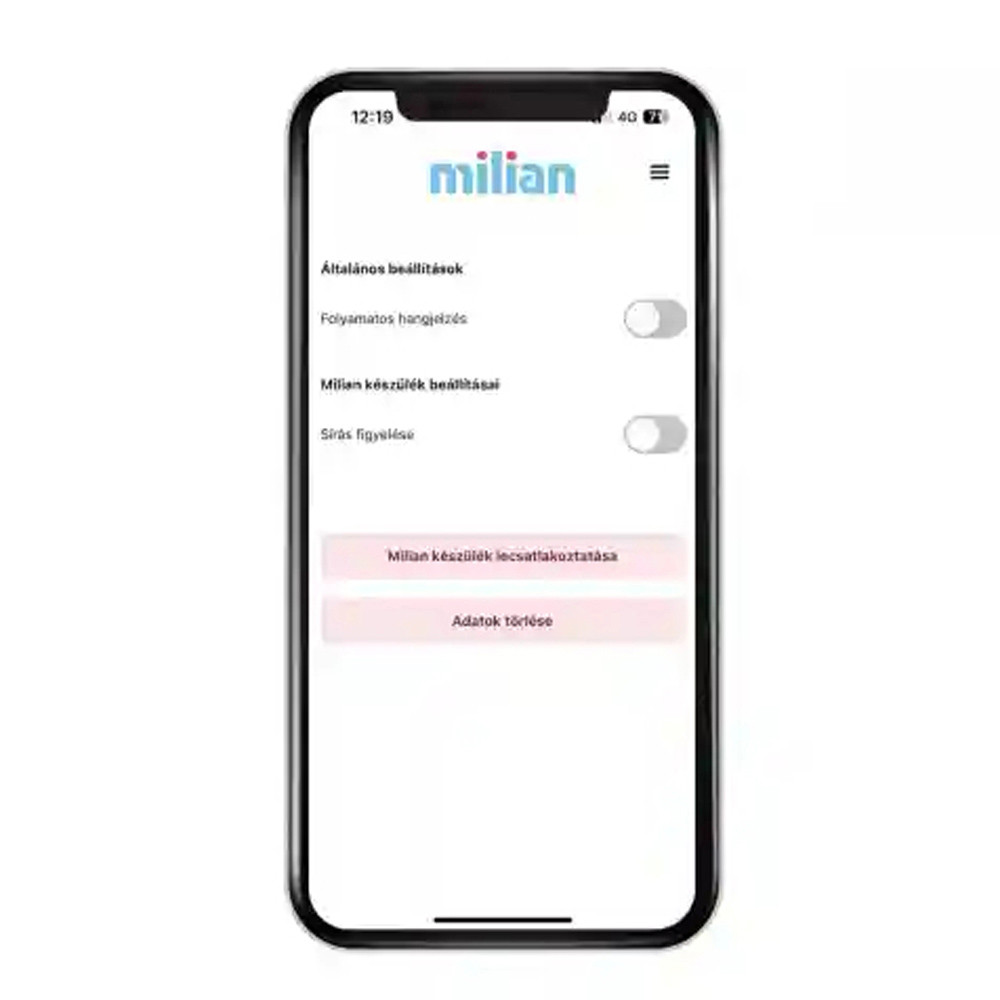 Milian légzésfigyelõ Lite Bluetooth 2db érzékelõlappal