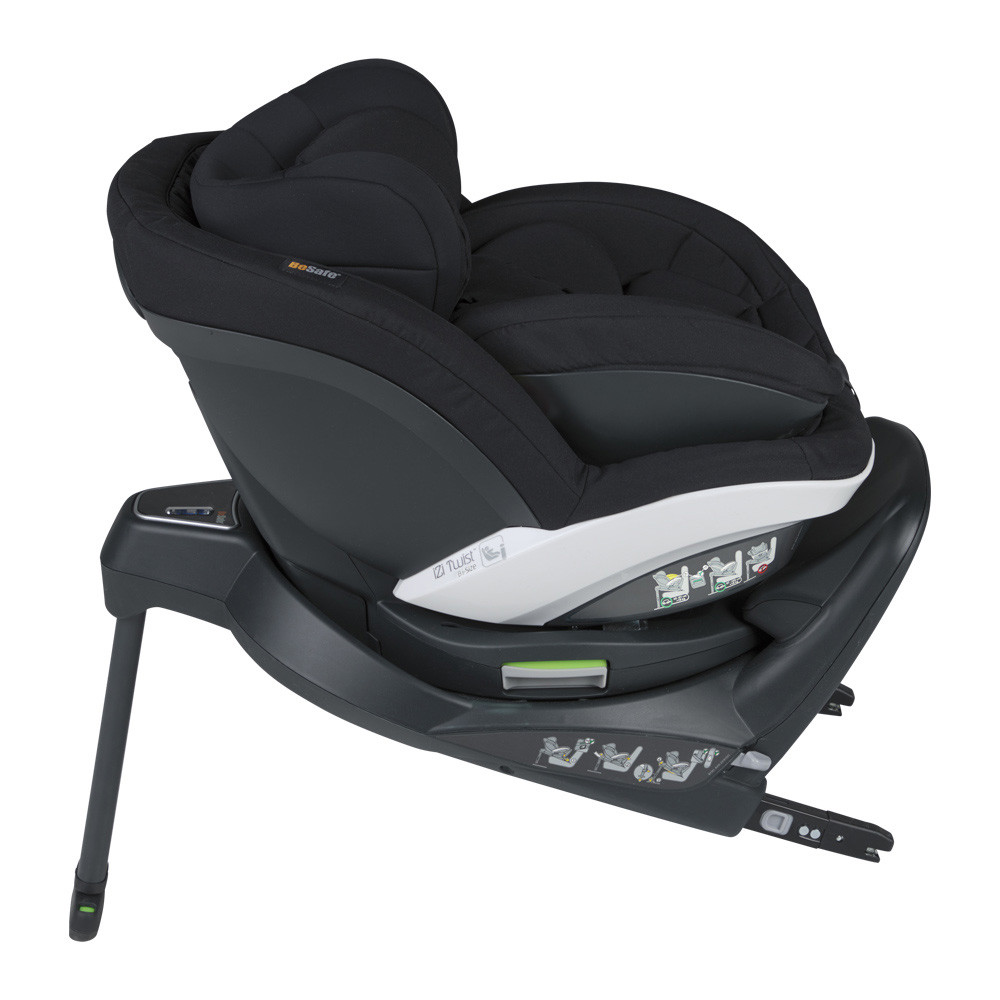 BeSafe gyerekülés iZi Twist B I-Size ISOfix 40-105 cm Fresh Black Cab