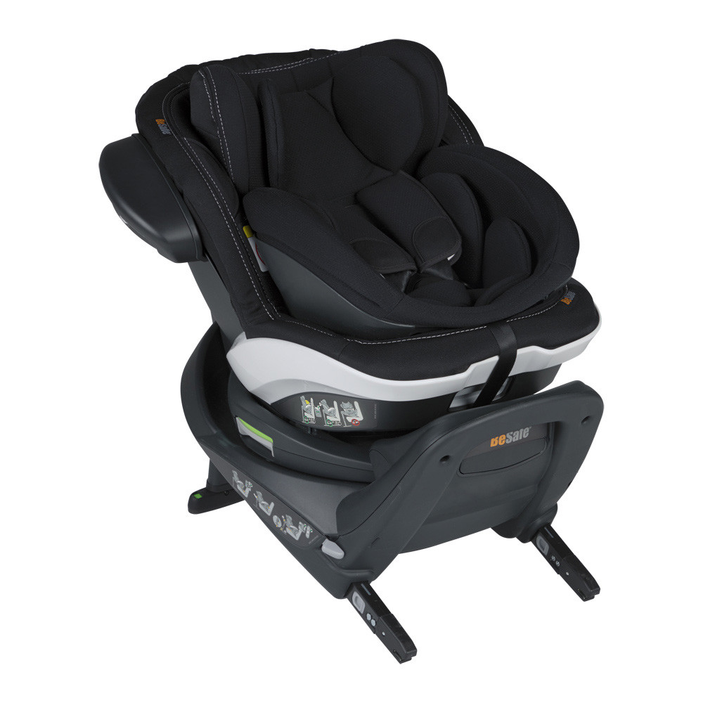 BeSafe gyerekülés iZi Twist B I-Size ISOfix 40-105 cm Premium Car Interior Black