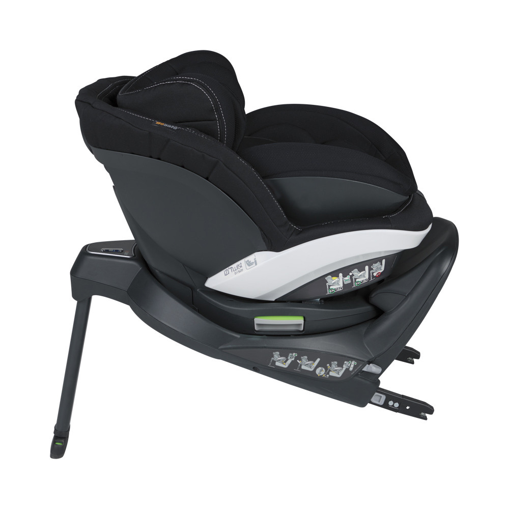 BeSafe gyerekülés iZi Twist B I-Size ISOfix 40-105 cm Premium Car Interior Black