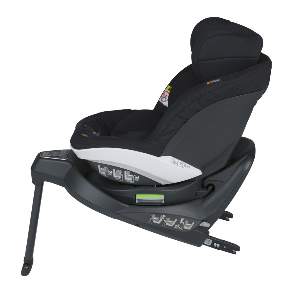 BeSafe gyerekülés iZi Turn i-Size ISOfix 61-105 cm Fresh Black Cab
