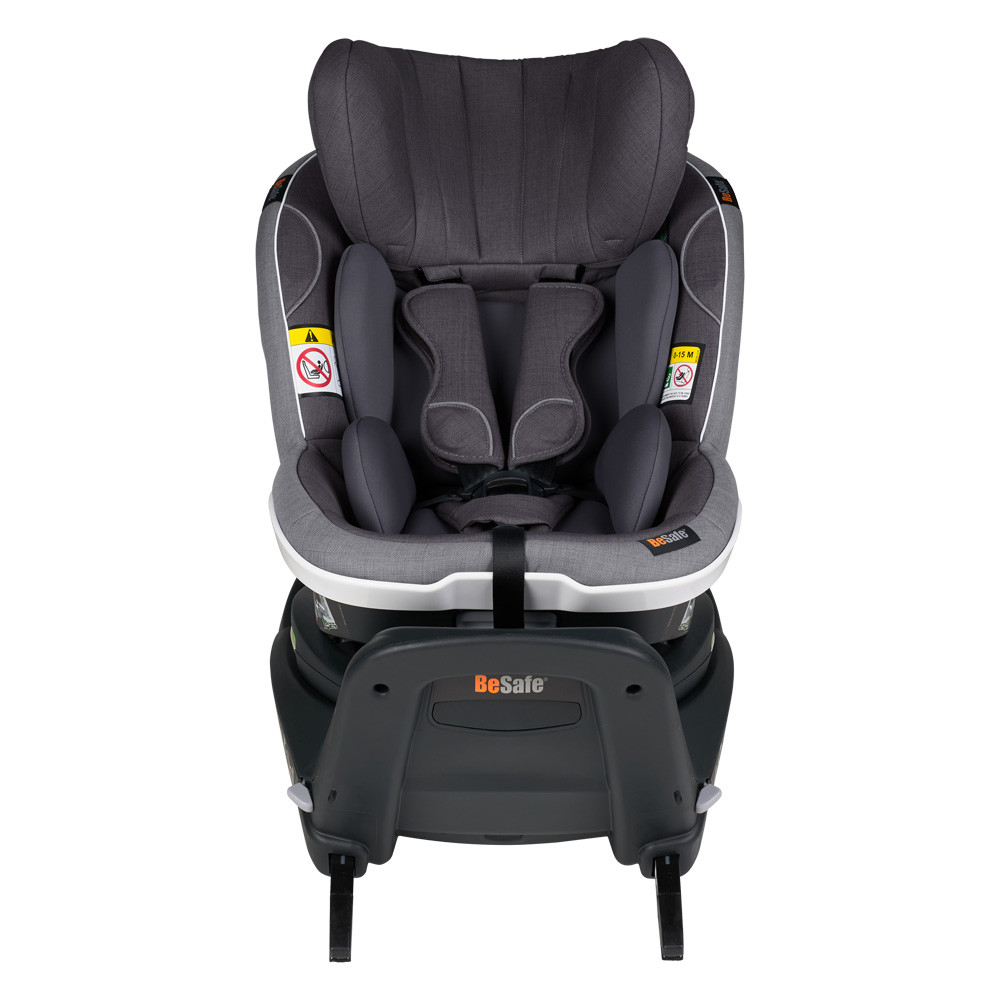 BeSafe gyerekülés iZi Turn i-Size ISOfix 61-105 cm Metallic Mélange
