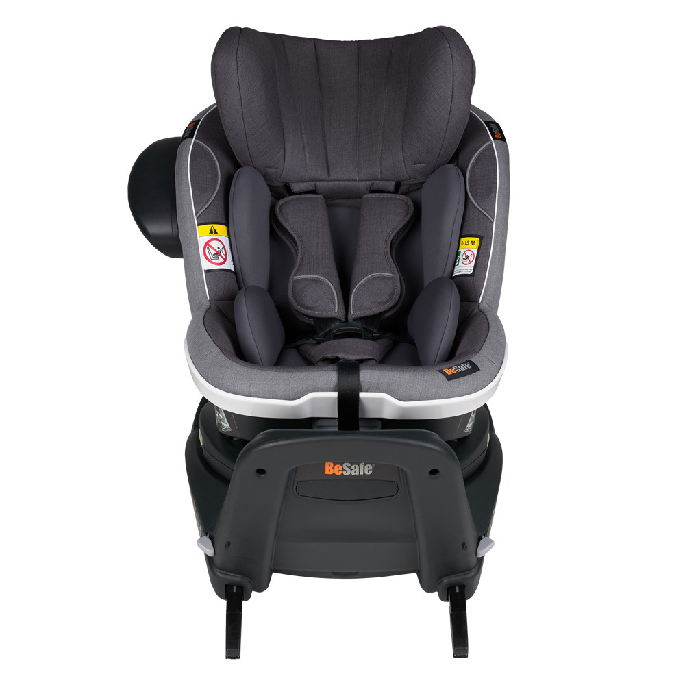 BeSafe gyerekülés iZi Turn i-Size ISOfix 61-105 cm Metallic Mélange