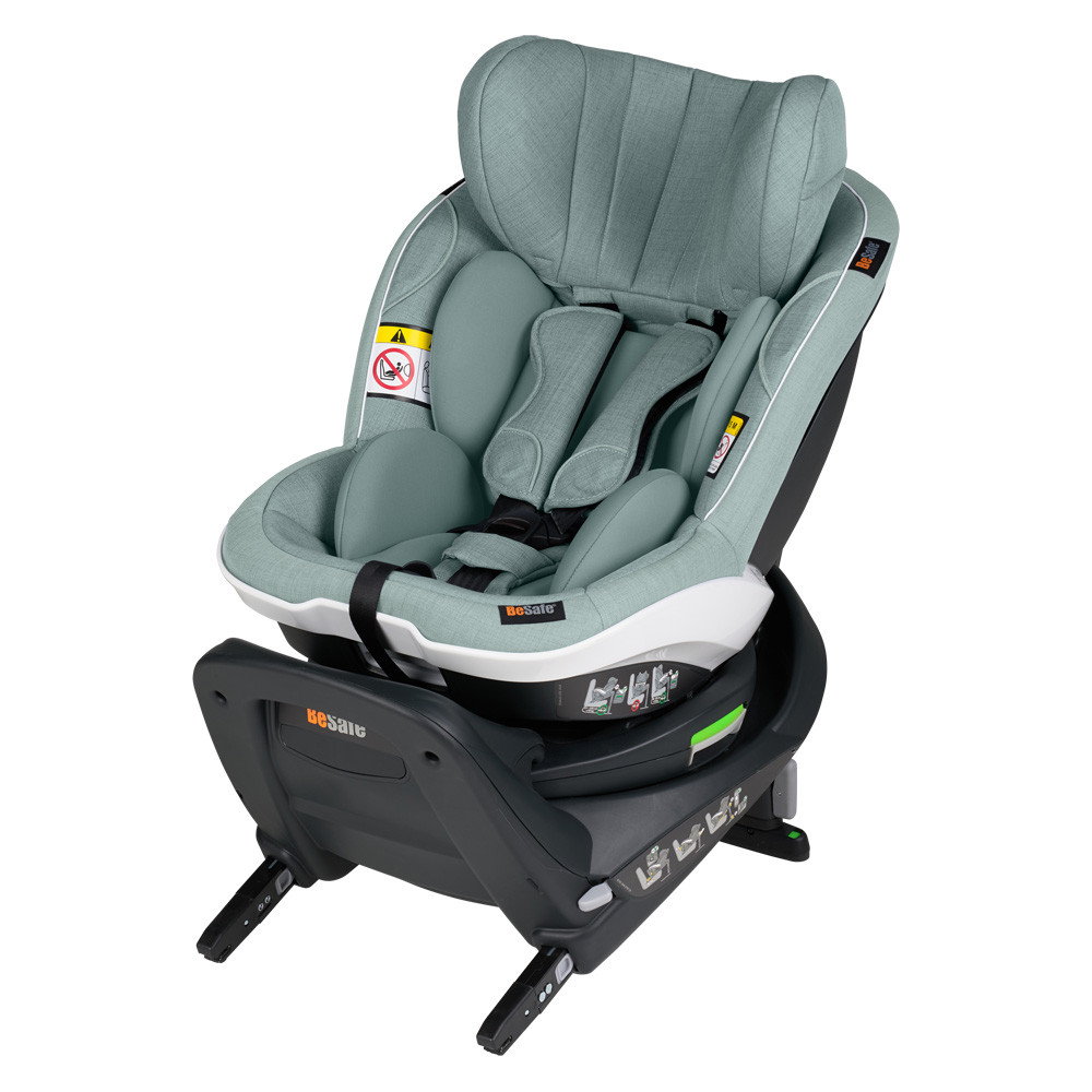 BeSafe gyerekülés iZi Turn i-Size ISOfix 61-105 cm Sea Green Mélange