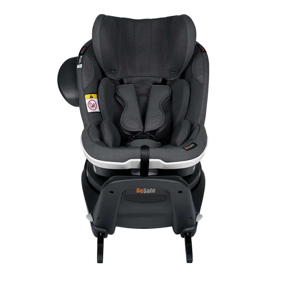 BeSafe gyerekülés iZi Turn M i-Size ISOfix 61-105 cm Anthracite Mesh