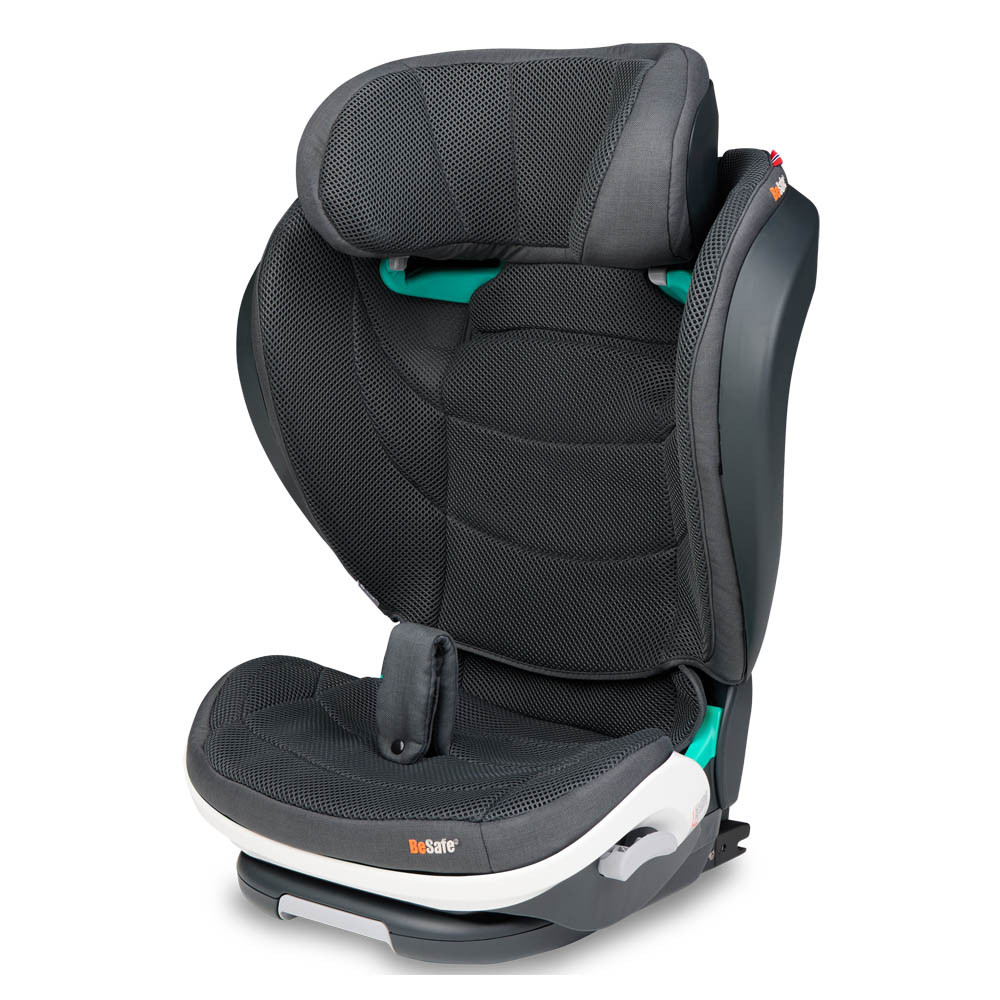 BeSafe gyerekülés iZi Flex FIX 2 i-Size ISOfix 100-150 cm Anthracite Mesh – autósülés
