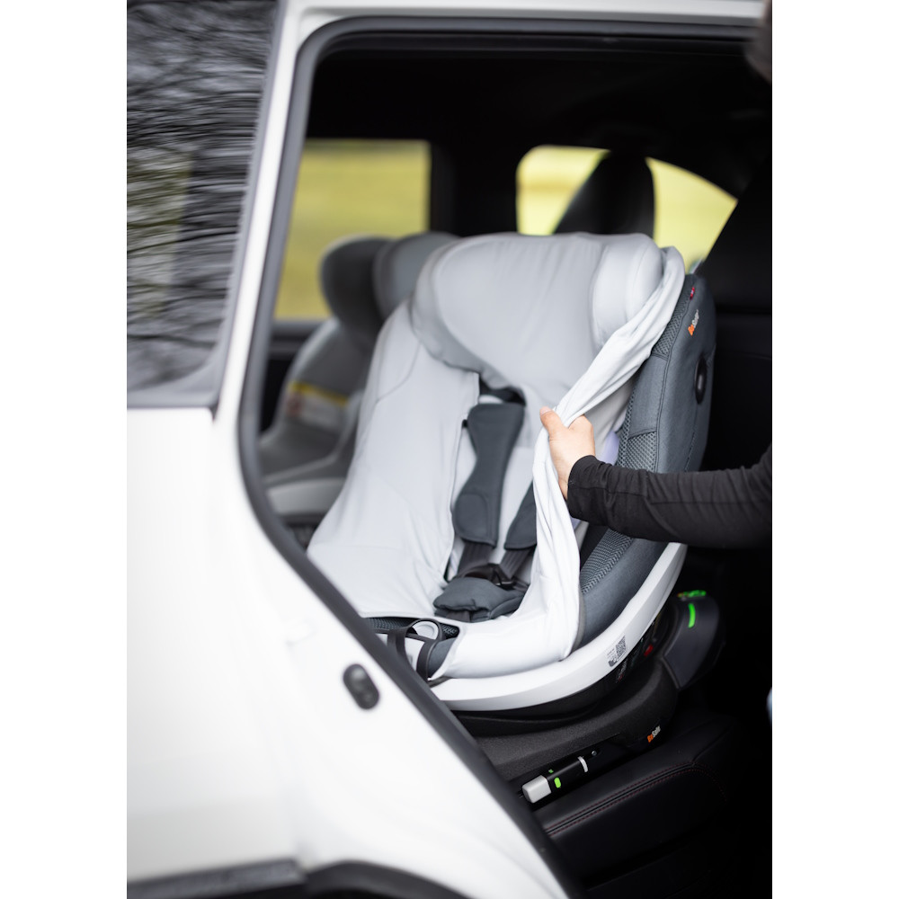 BeSafe nyári huzat Beyond ülésre bambusz-pamut Glacier szürke – autós kiegészítő 2. kép