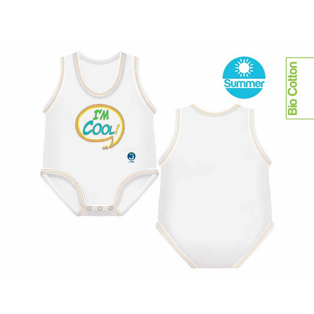 J Bimbi kombidressz 0-36 hó biopamut Summer I m Cool 10992 – babatermék