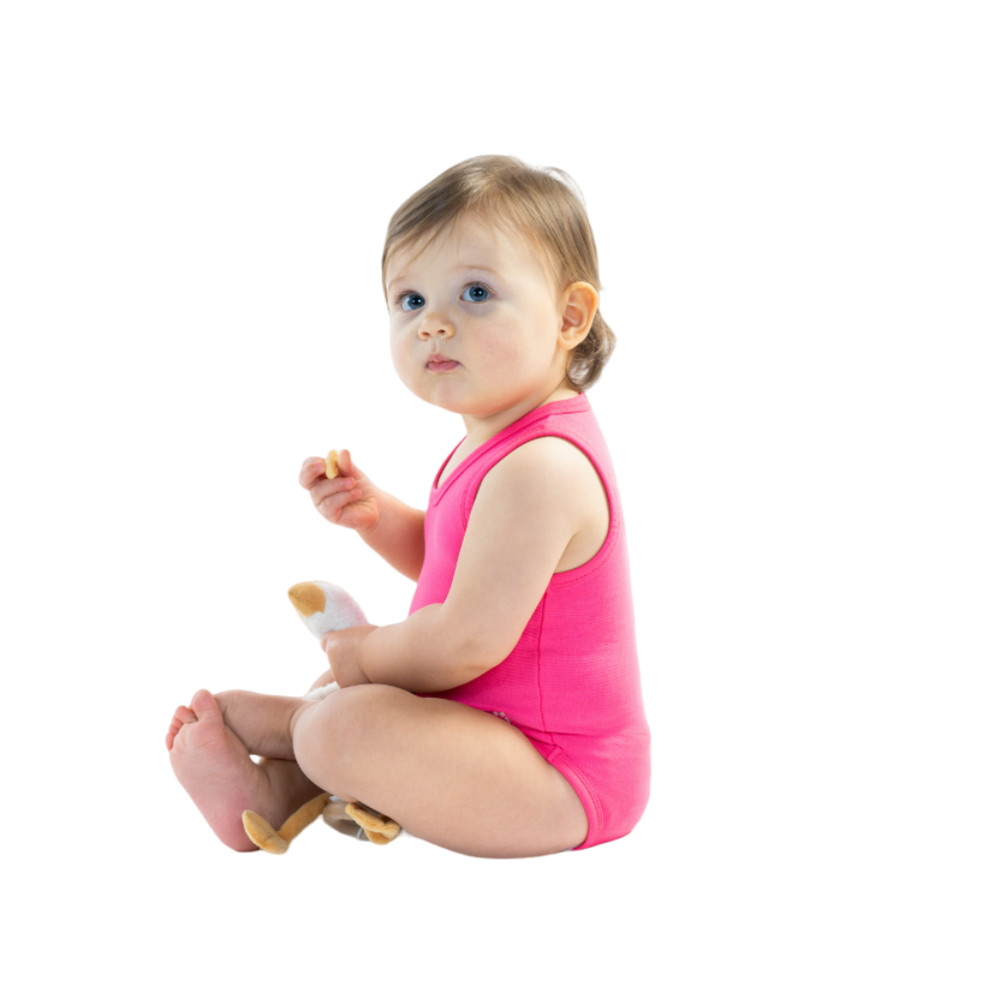 J Bimbi kombidressz 0-36 hó biopamut Summer sötét pink 12034 – babatermék