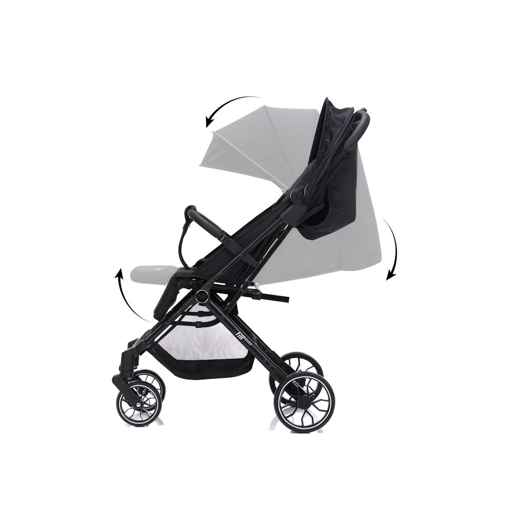 Fill sportbabakocsi Rover fekete K868-06