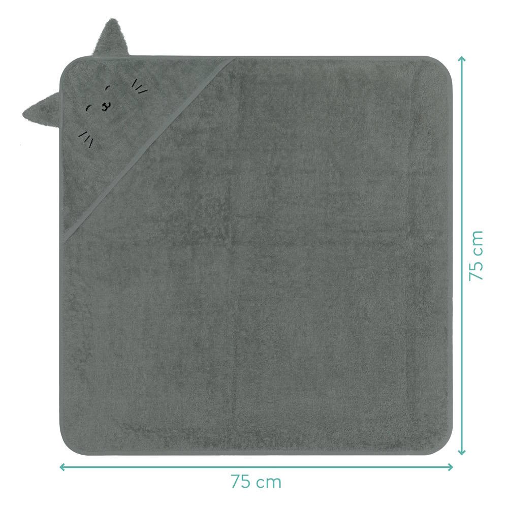 Fillikid fürdõlepedõ 75x75cm cica zöld 1033-44