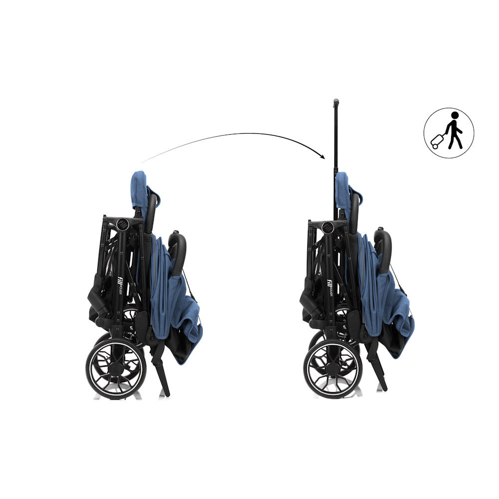 Fill sportbabakocsi Rover kék K868-21