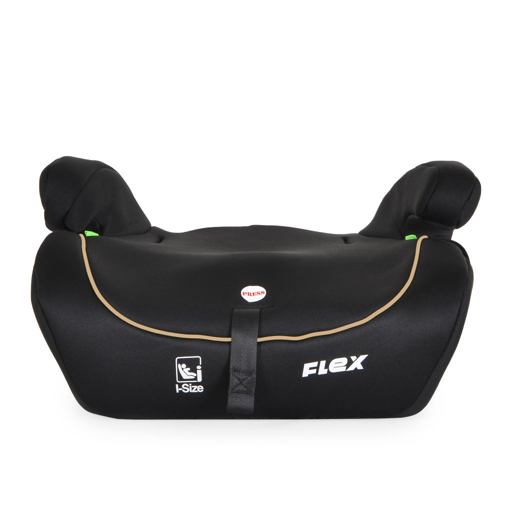 Moni FLEX autós ülés 76-150cm FEKETE/BÉZS díszcsík