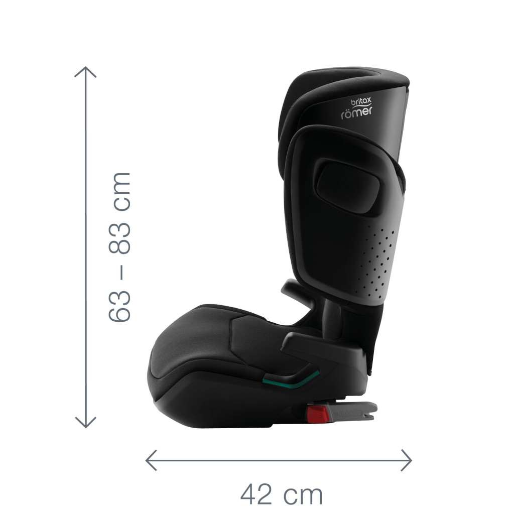 BRITAX RÖMER Kidfix M i-Size Space Black – autósülés