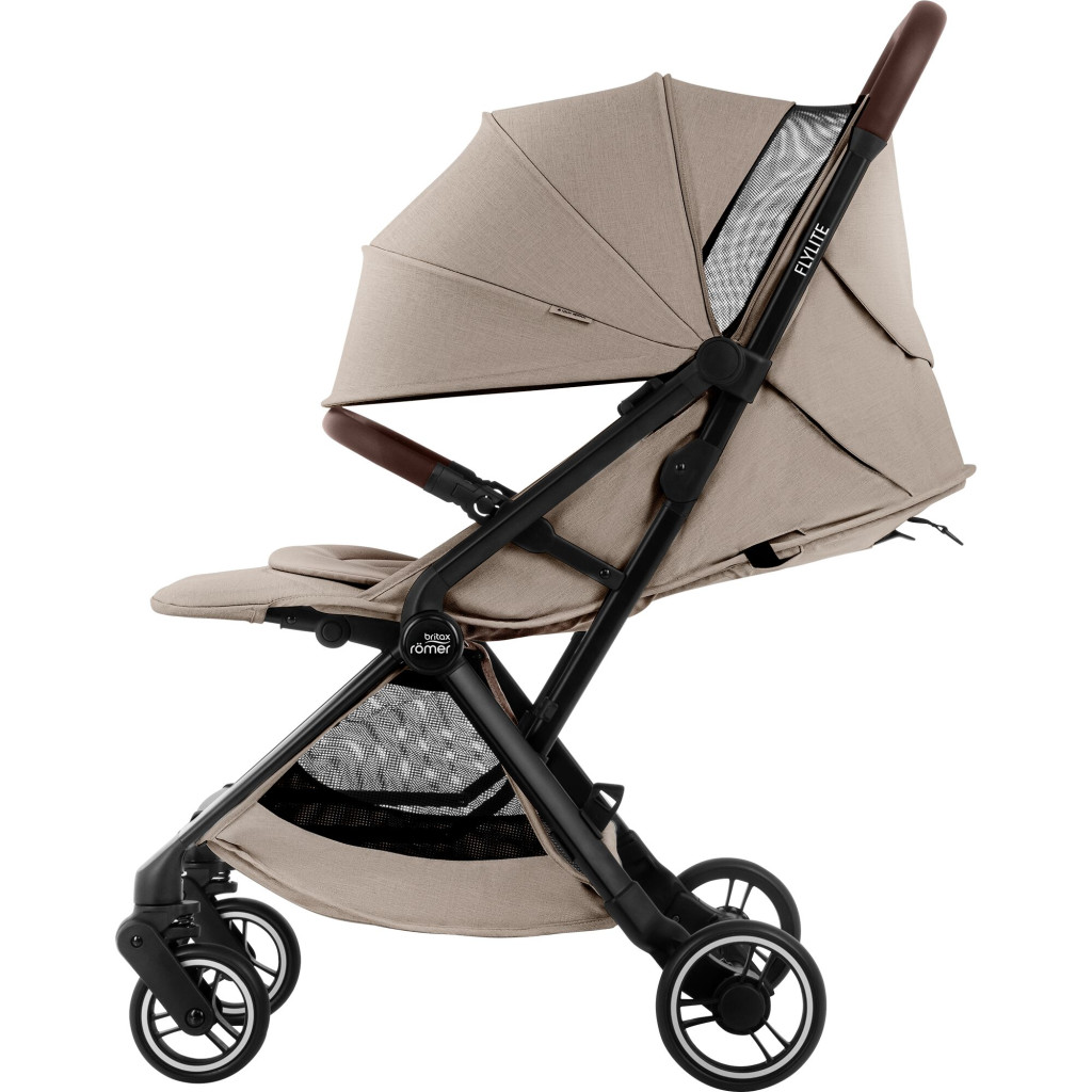 BRITAX RÖMER Set Stroller FLYLITE + free travel bag Teak – babakocsi