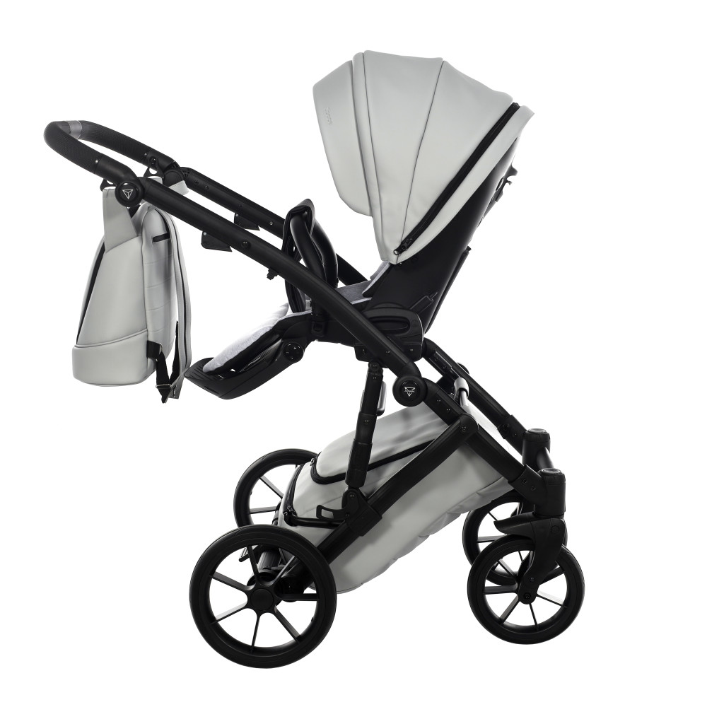 Junama Space Eco-Bőr V3 System - Szürke – babakocsi