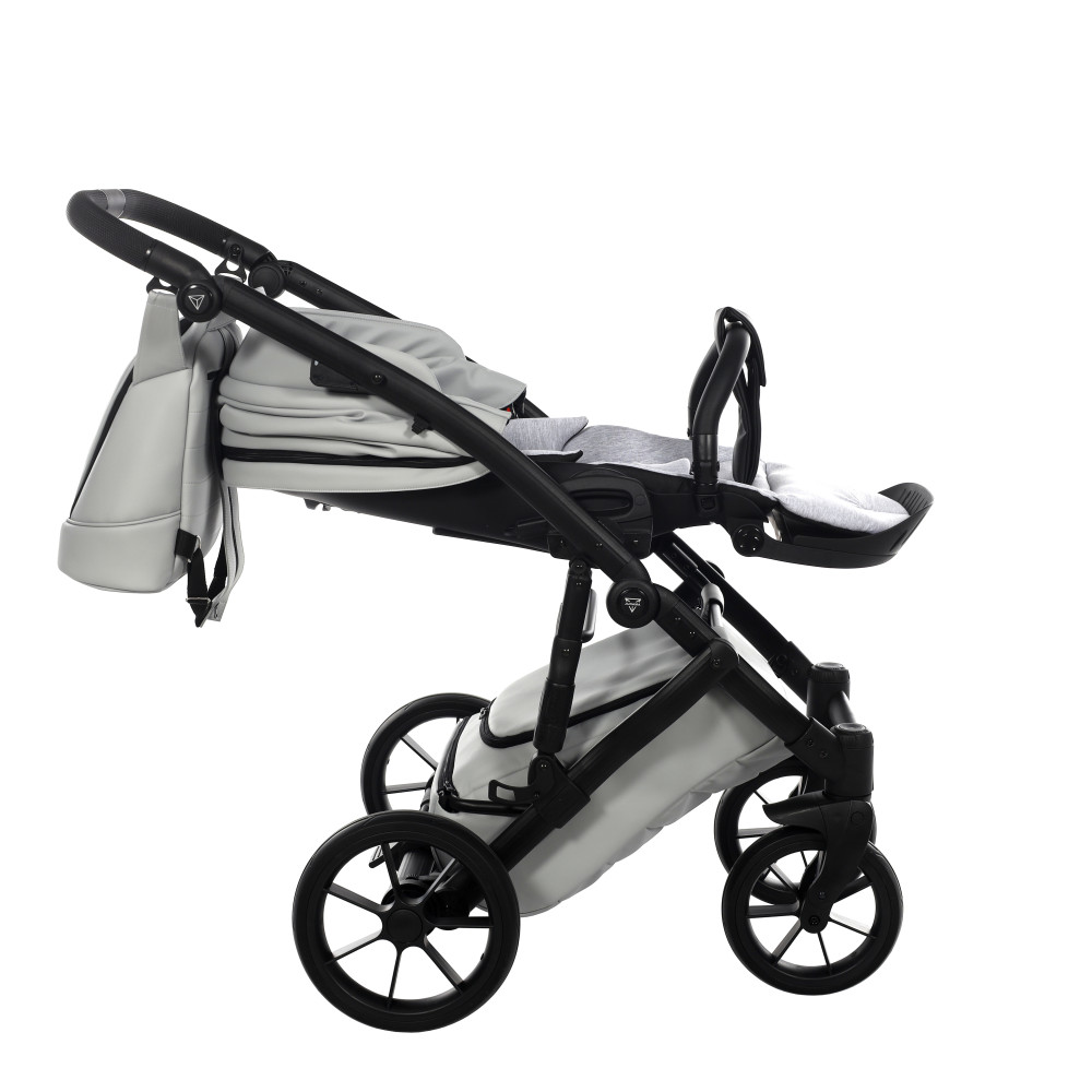 Junama Space Eco-Bőr V3 System - Szürke – babakocsi