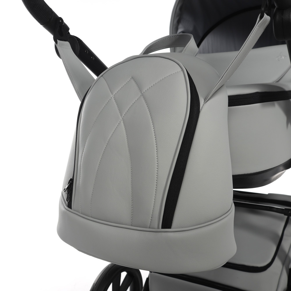 Junama Space Eco-Bőr V3 System - Szürke – babakocsi