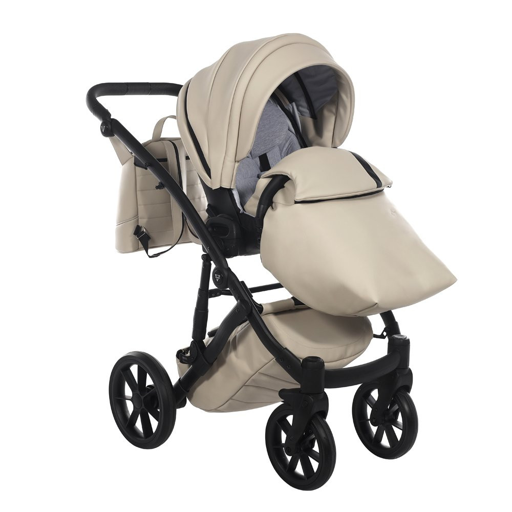 Junama Space Eco-Bőr V3 System - Bézs – babakocsi
