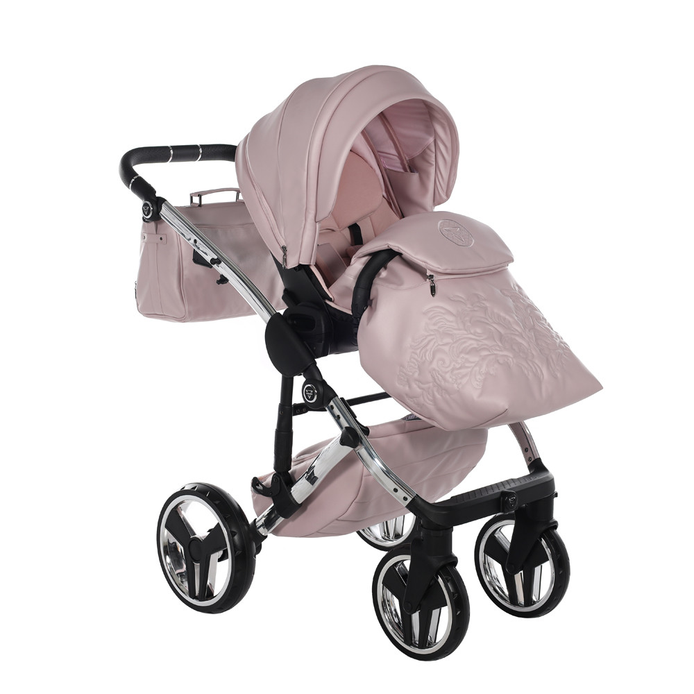 Junama Enzo V3 System - Pink És Ezüst 2024 – babakocsi
