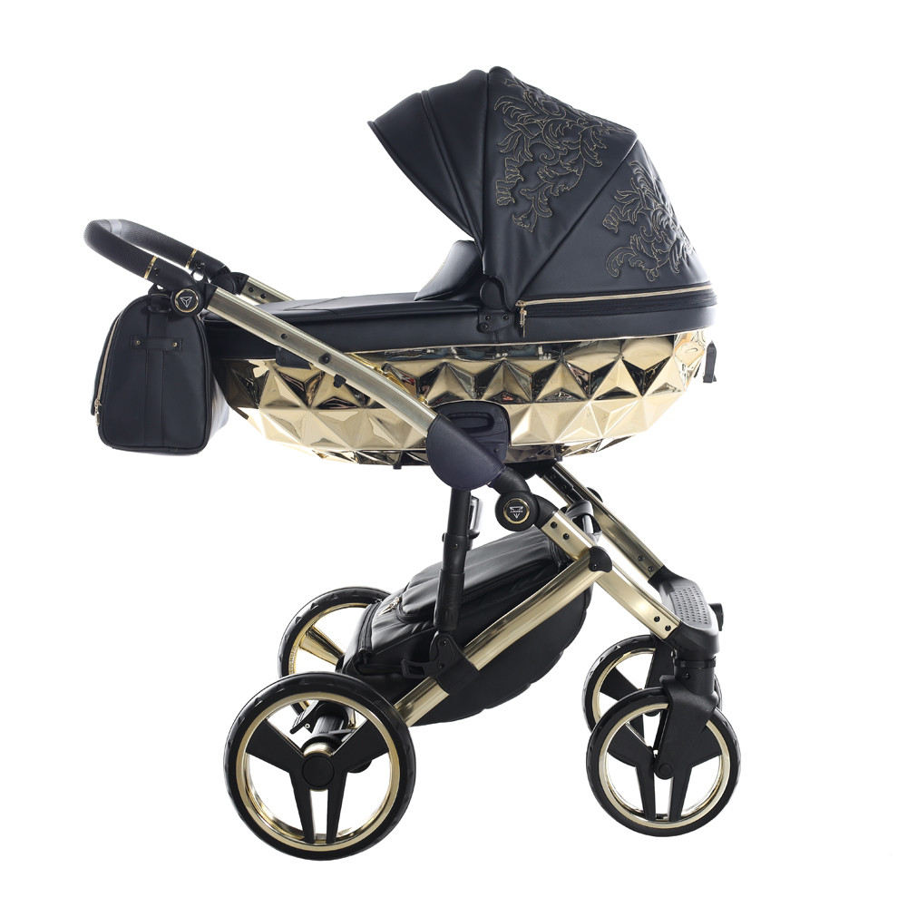 Junama Enzo V3 System - Fekete és Arany – babakocsi