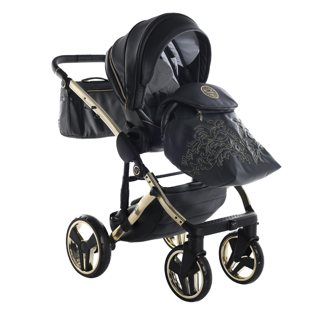 Junama Enzo V3 System - Fekete és Arany – babakocsi