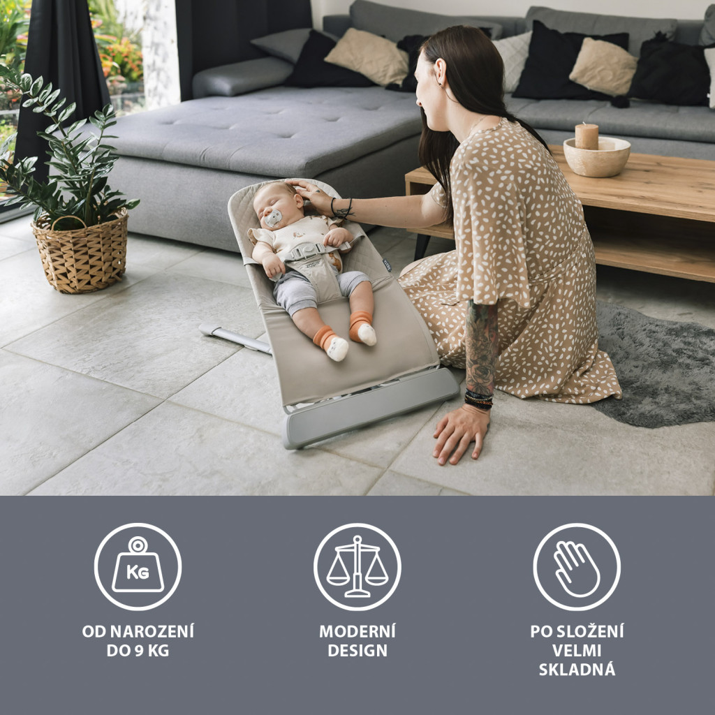 Zopa - Siesta pihenőszék, Diamond Grey Diamond Grey